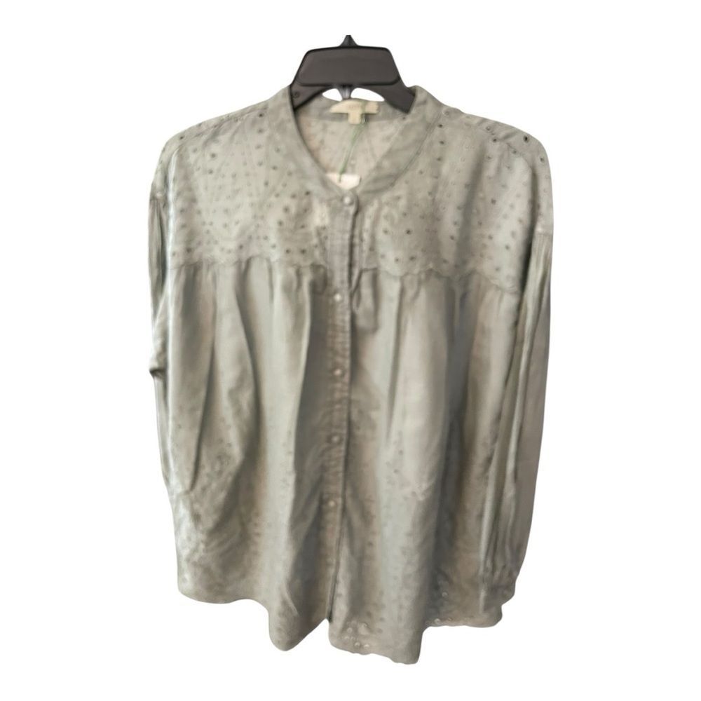 AE77 -American Eagle Outfitters Sage Green Blouse
